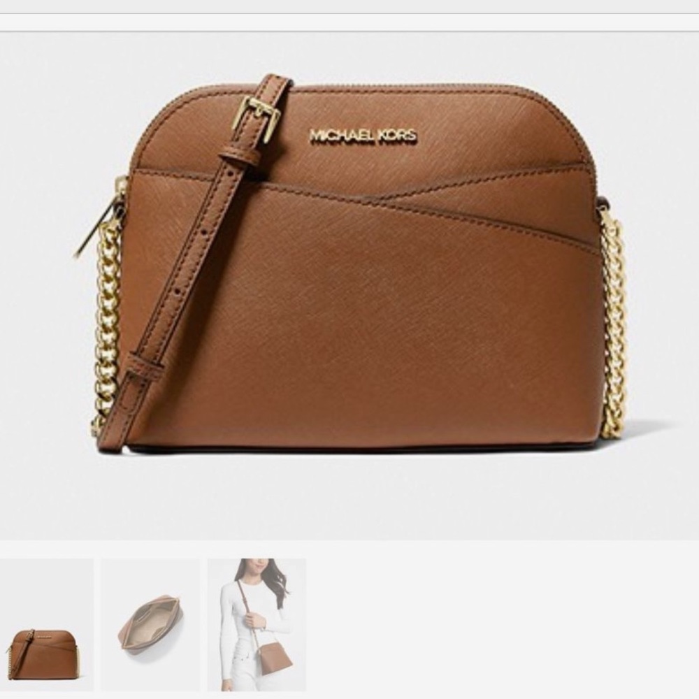 Michael Kors Jet set travel medium dome crossbody